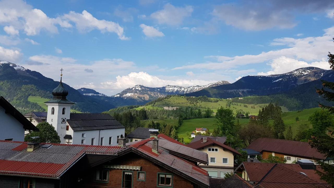 Tauglerei Appartement Kamin In Den Zauberbergen Sankt Koloman ภายนอก รูปภาพ